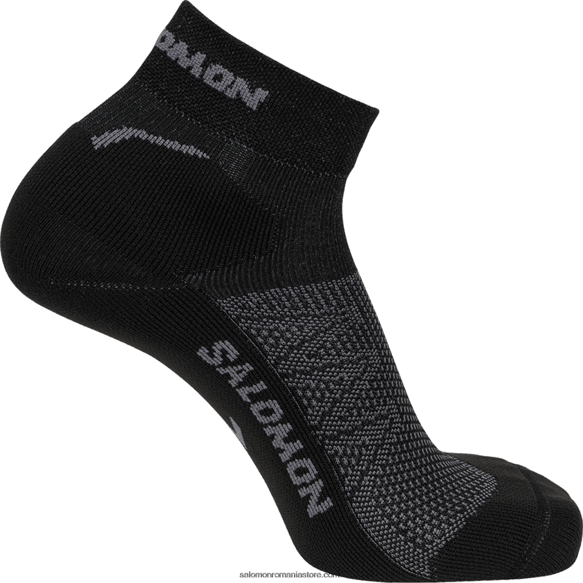 Salomon negru adânc/magnet șosete bărbați - glezna speedcross 6D8X2J462