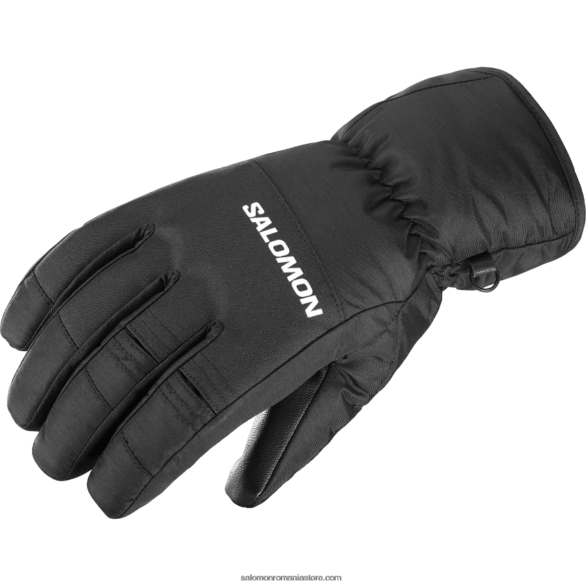 Salomon negru adânc manusi barbati - force gore-tex 6D8X2J1209