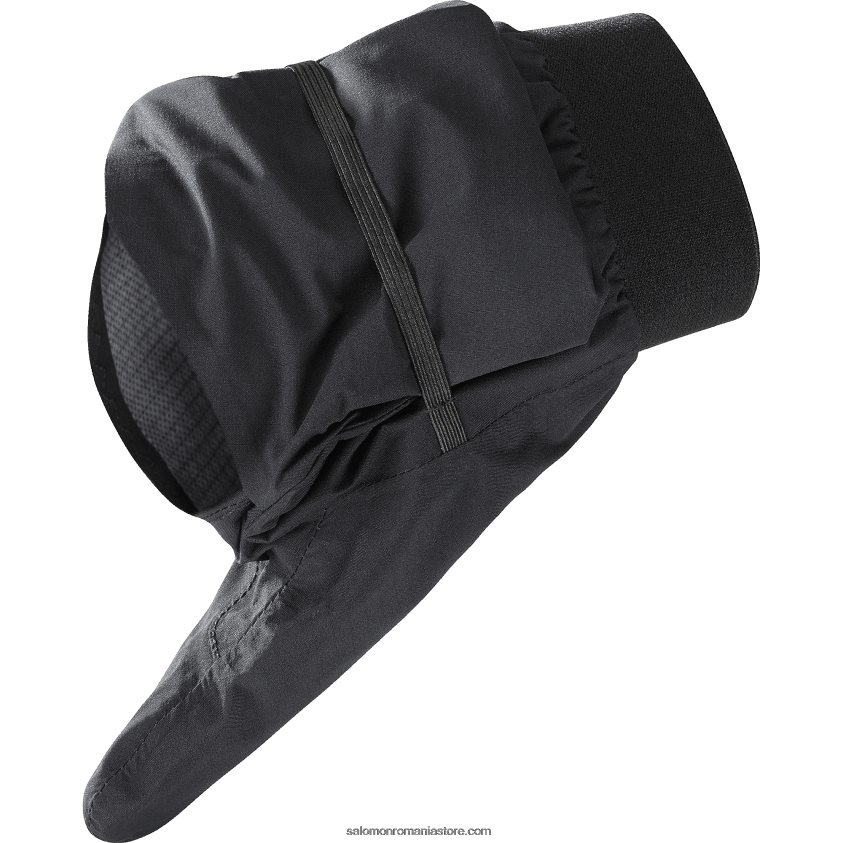 Salomon negru profund/cărbune reflectorizant manusi barbati - bonatti waterproof 6D8X2J470