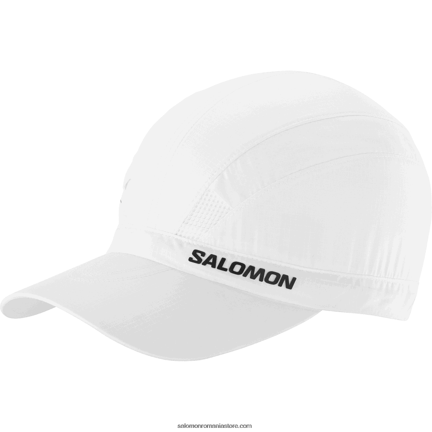 Salomon alb șapcă bărbătească - equipe 6D8X2J418
