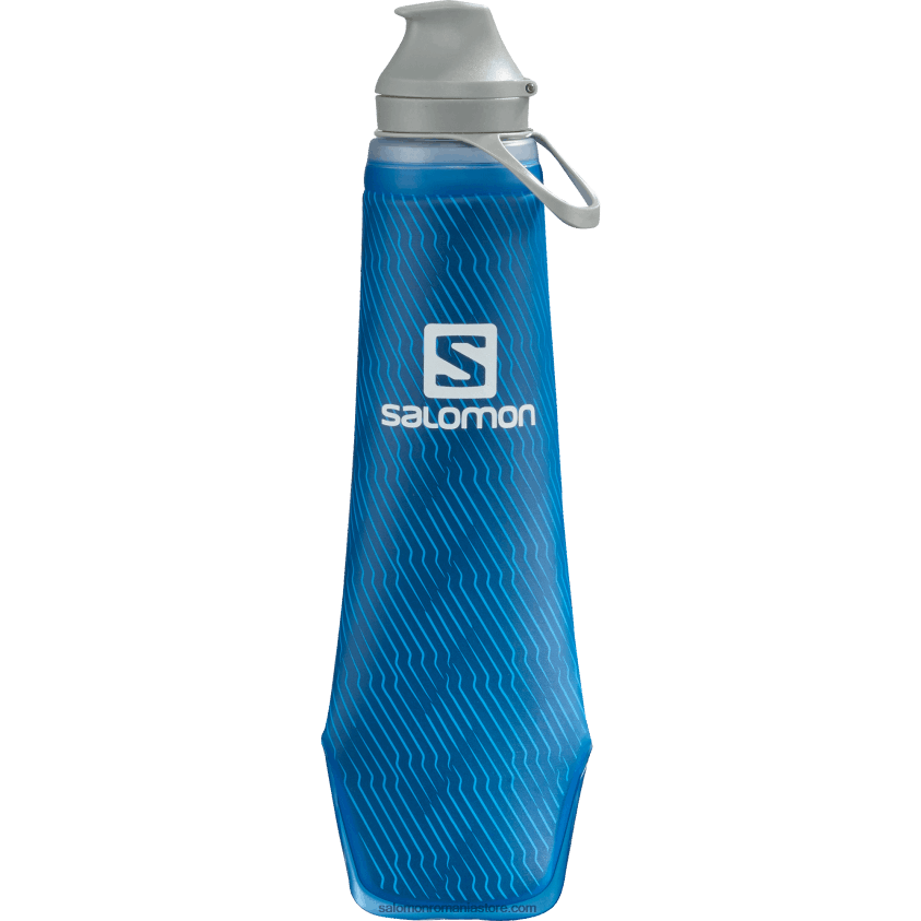Salomon albastru clar accesorii de hidratare bărbați - balon moale 400ml/13oz izolat 42 6D8X2J388