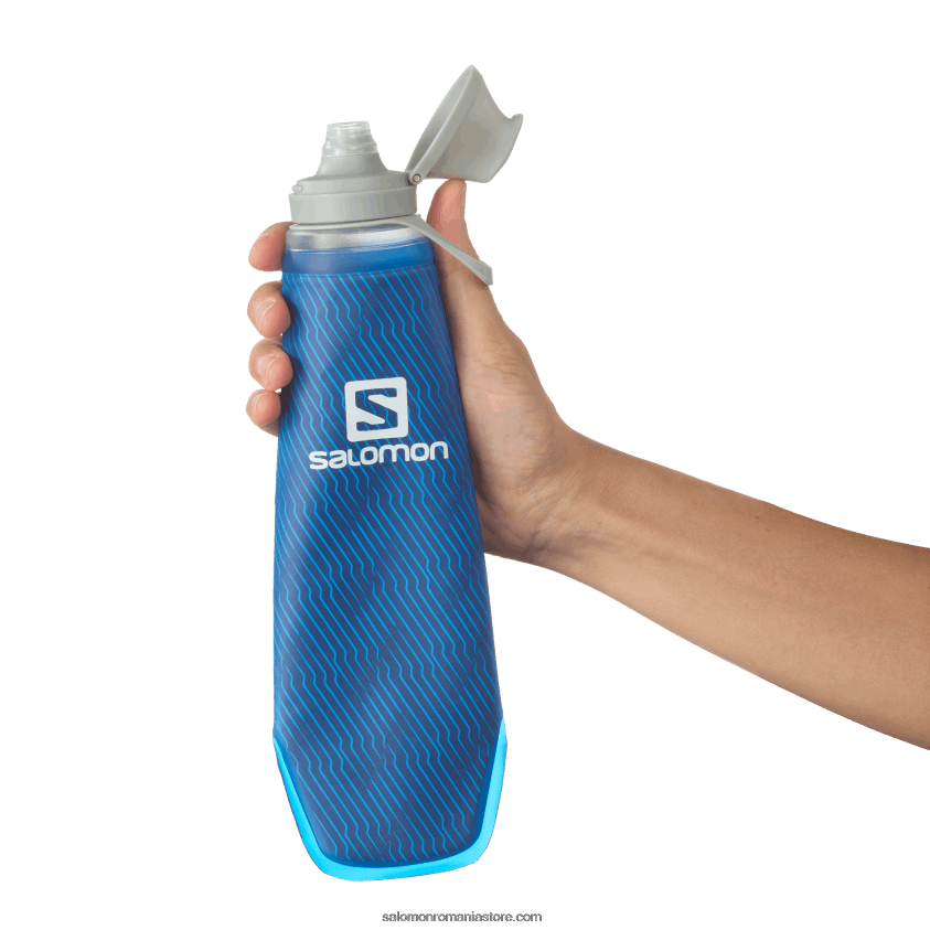 Salomon albastru clar accesorii de hidratare bărbați - balon moale 400ml/13oz izolat 42 6D8X2J388