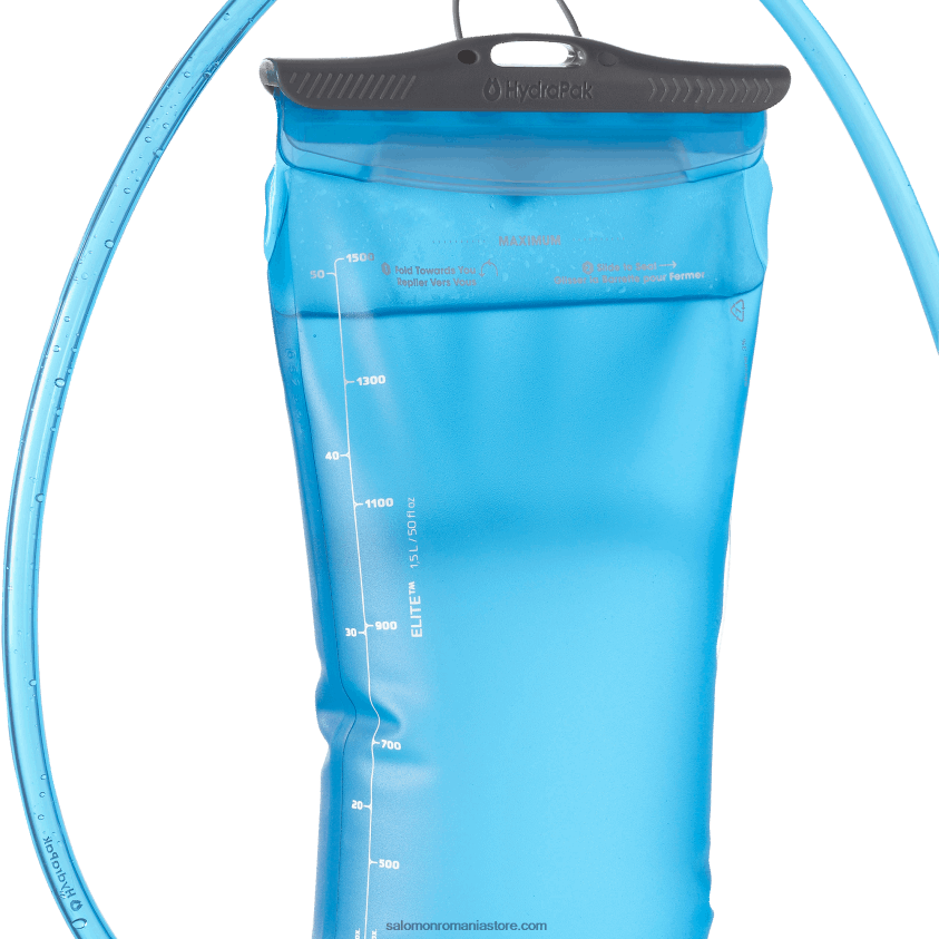 Salomon albastru clar accesorii de hidratare barbati - rezervor moale 1,5l 6D8X2J401