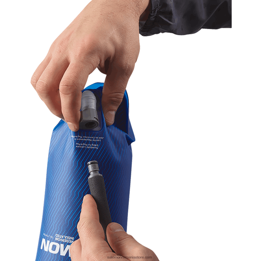 Salomon albastru clar accesorii de hidratare barbati - rezervor moale 1.6l izolat 6D8X2J384
