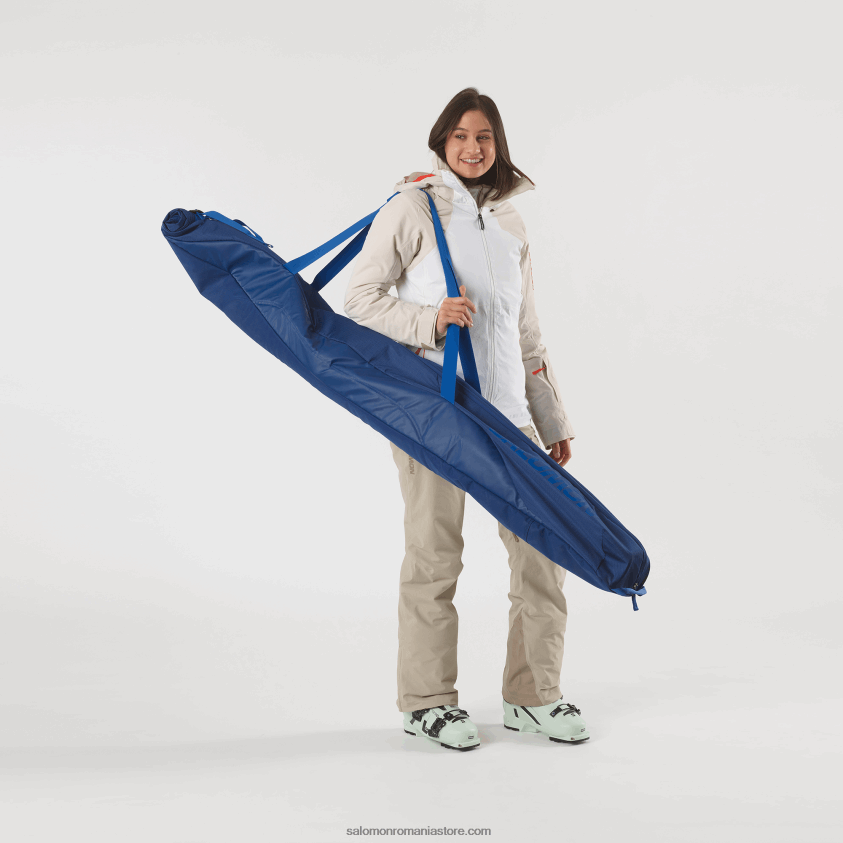 Salomon bujor albastru nautic/marin geanta schi barbati - extensi 1p captusita 160-210 6D8X2J407