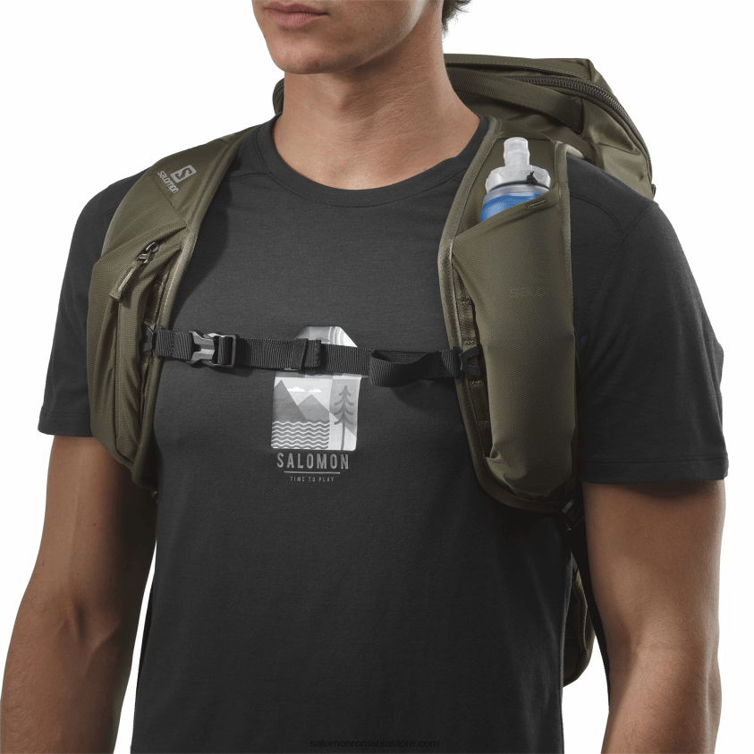 Salomon martini olive/olive night geanta de voiaj pentru barbati - pachet Outlife 20 6D8X2J404