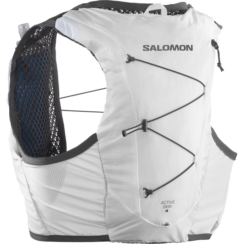 Salomon alb/abanos vestă de alergare pentru bărbați cu baloane incluse - piele activă 4 6D8X2J333