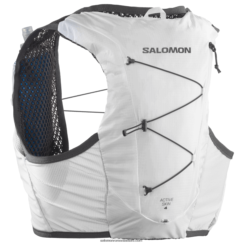 Salomon alb/abanos vestă de alergare pentru bărbați cu baloane incluse - piele activă 8 6D8X2J327
