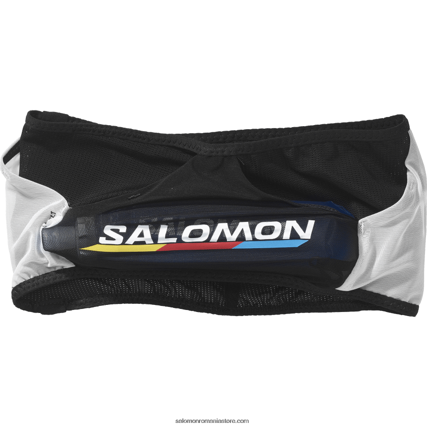 Salomon alb negru centura barbati - adv skin race flag 6D8X2J316
