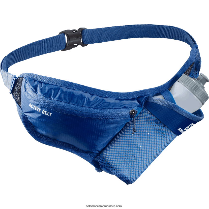 Salomon albastru nautic/indigo de dispoziție centura barbateasca cu sticla 3d inclusa - activa 6D8X2J348