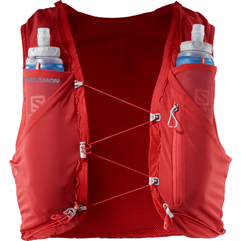 Salomon boabe de goji/abanos vestă de alergare bărbați cu baloane incluse - adv skin 5 6D8X2J320