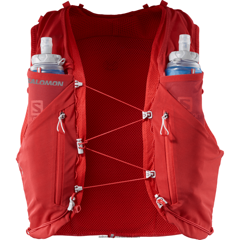 Salomon boabe de goji/abanos vestă de alergare bărbați cu baloane incluse - piele adv 12 6D8X2J303