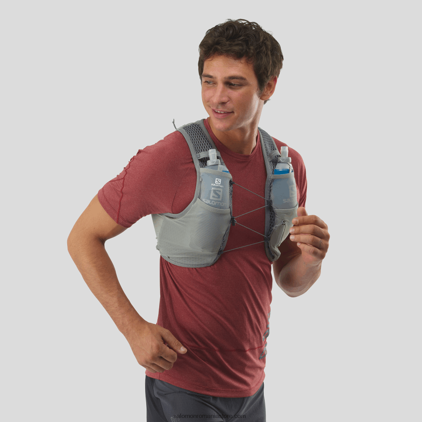 Salomon fier forjat/salvie sedona vestă de alergare pentru bărbați cu baloane incluse - piele activă 4 6D8X2J329