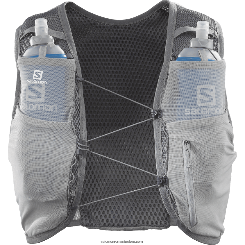 Salomon fier forjat/salvie sedona vestă de alergare pentru bărbați cu baloane incluse - piele activă 8 6D8X2J323