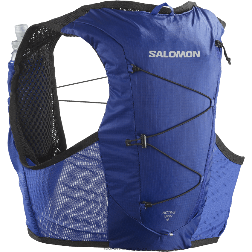 Salomon naviga pe web/negru vestă de alergare pentru bărbați cu baloane incluse - piele activă 4 6D8X2J332