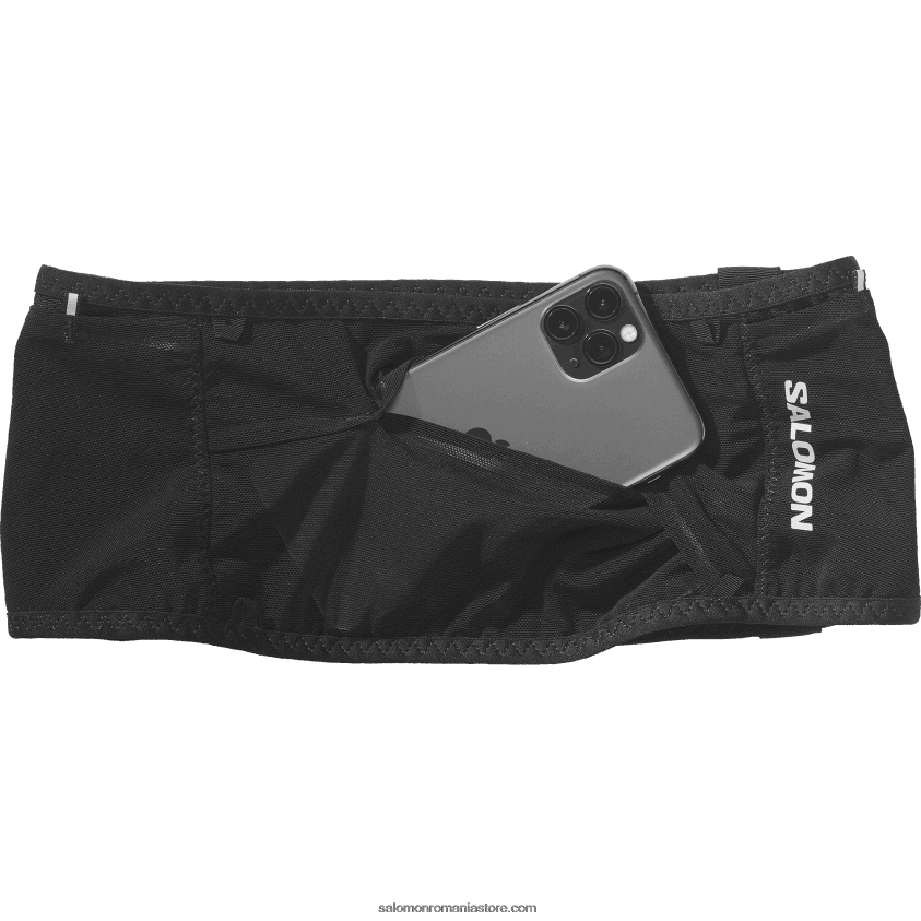 Salomon negru/abanos centura barbati - sense pro 6D8X2J334