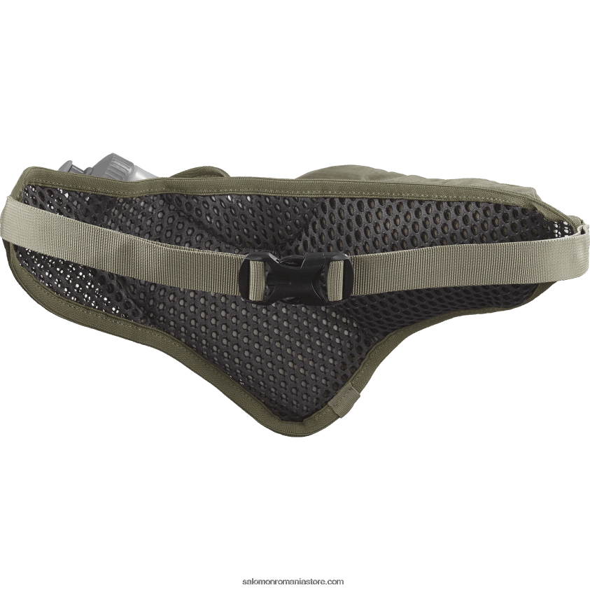 Salomon verde întunecat/abanos centura barbateasca cu sticla 3d inclusa - activa 6D8X2J345