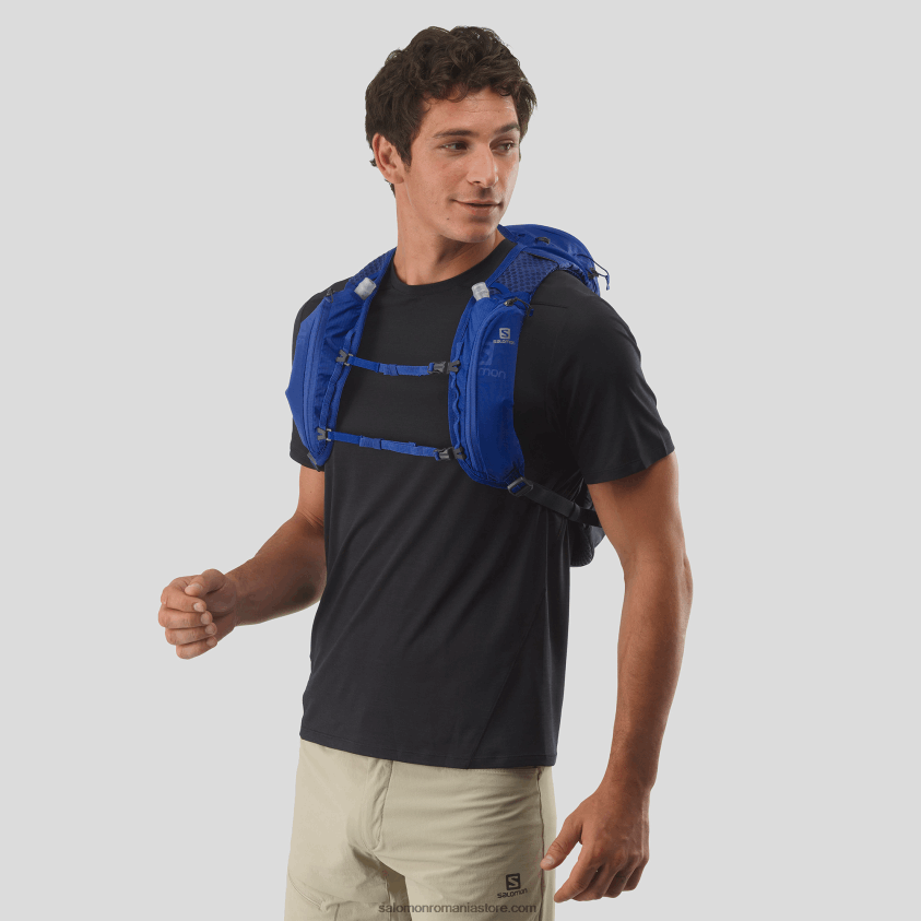 Salomon albastru nautic/indigo de dispoziție geantă de drumeție pentru bărbați - xt 10 6D8X2J1204