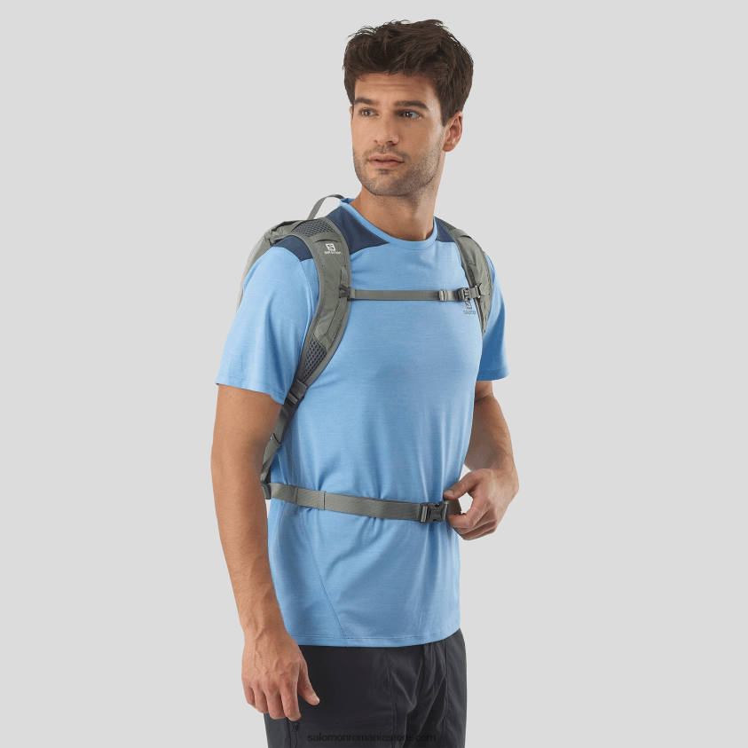 Salomon fier forjat/salvie sedona geantă de zi cu zi pentru bărbați - trailblazer 10 6D8X2J364