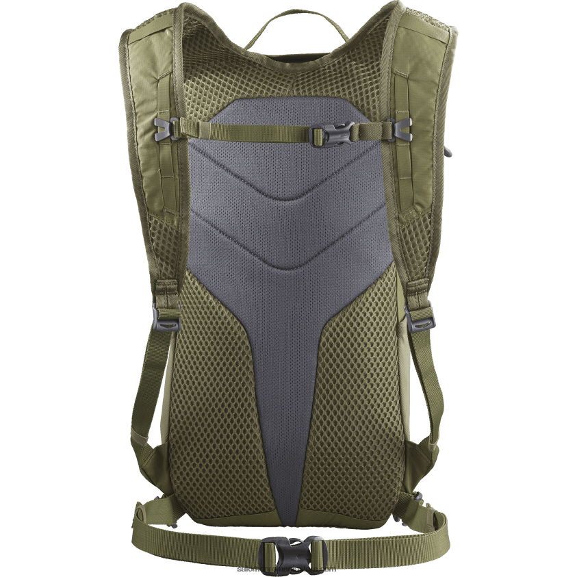 Salomon martini olive/olive night/abanos geantă de zi cu zi pentru bărbați - trailblazer 10 6D8X2J363