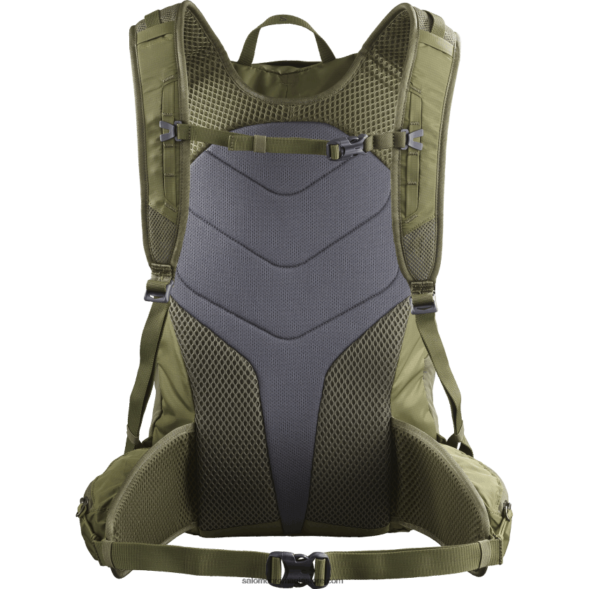 Salomon martini olive/olive night/abanos geantă de zi cu zi pentru bărbați - trailblazer 30 6D8X2J369