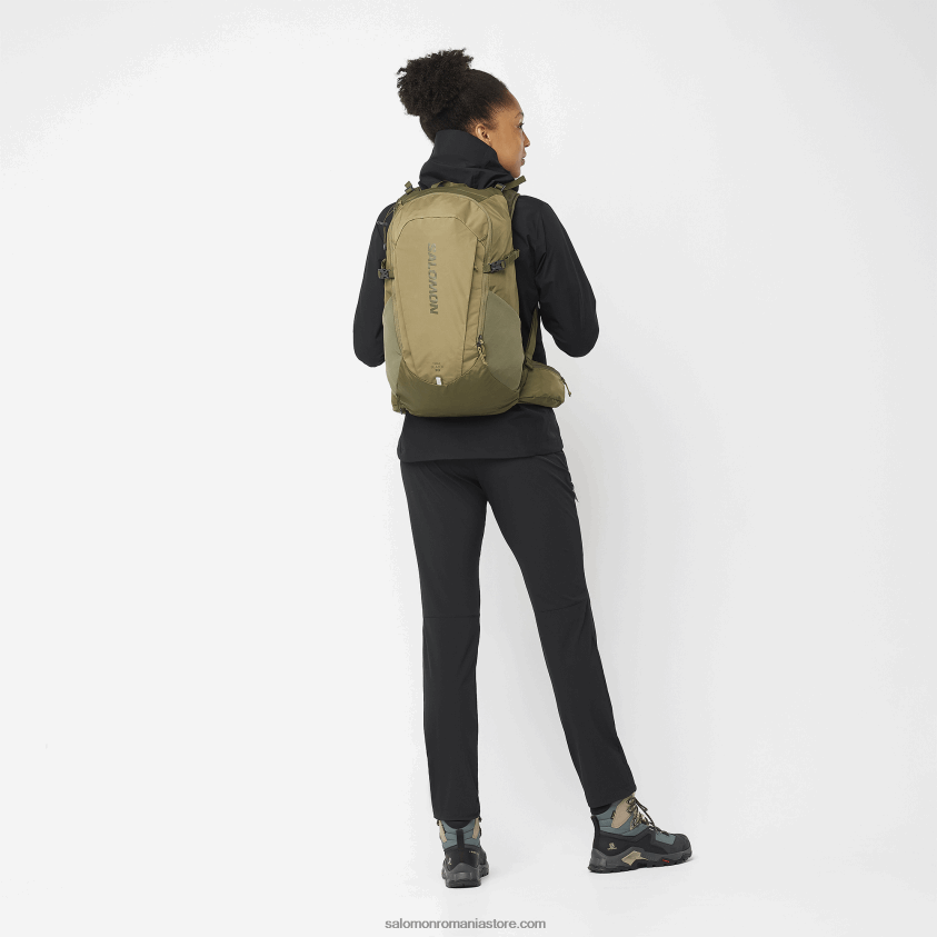 Salomon martini olive/olive night/abanos geantă de zi cu zi pentru bărbați - trailblazer 30 6D8X2J369