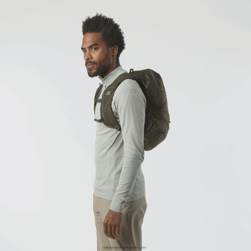 Salomon olive night/martini olive geantă de drumeție pentru bărbați - xt 10 6D8X2J1205