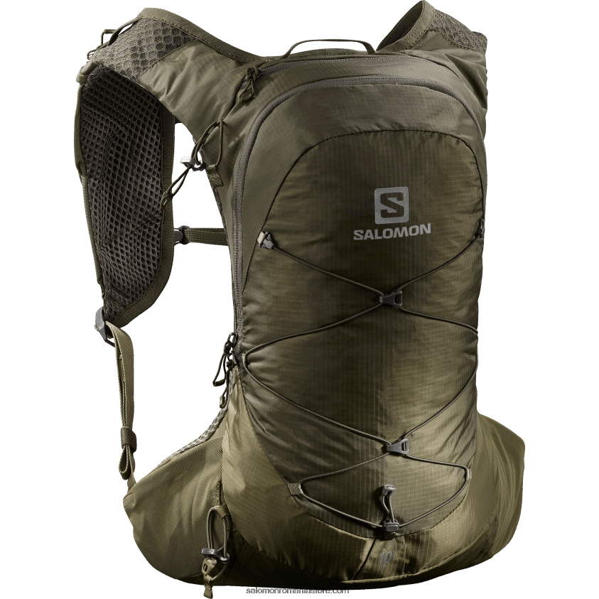 Salomon olive night/martini olive geantă de drumeție pentru bărbați - xt 10 6D8X2J1205