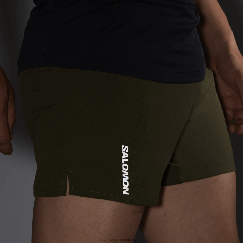 Salomon frunza de strugure pantaloni scurți pentru bărbați - cruce 5 6D8X2J276
