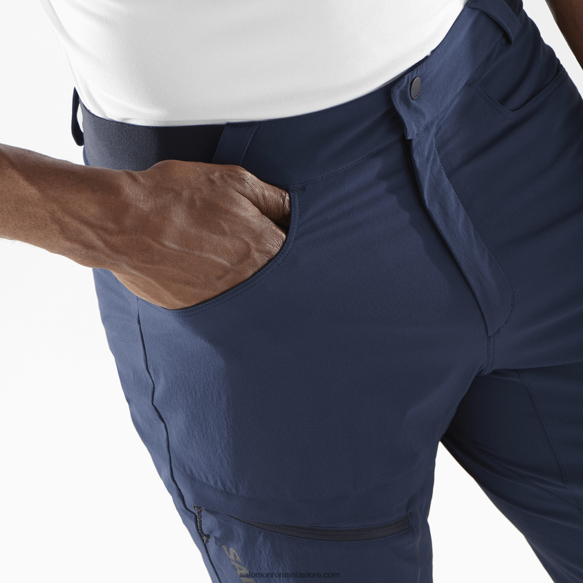 Salomon iris bleumarin pantaloni scurți bărbați - wayfarer 6D8X2J297