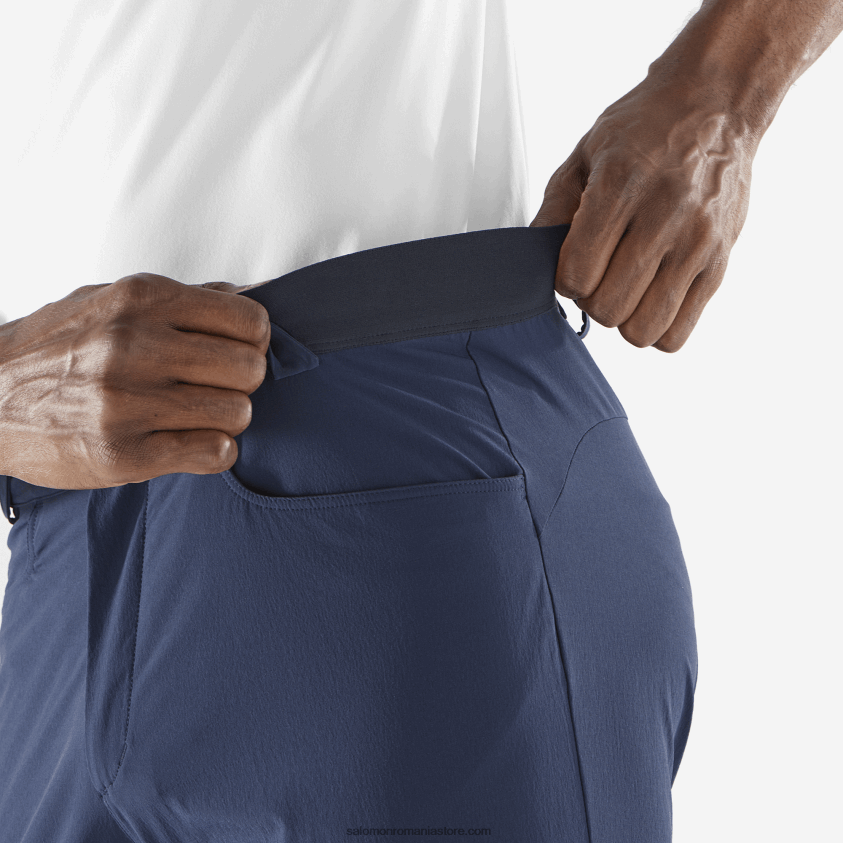 Salomon iris bleumarin pantaloni scurți bărbați - wayfarer 6D8X2J297