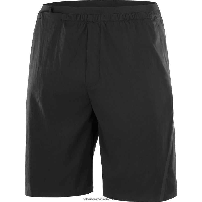 Salomon negru adânc pantaloni scurți pentru bărbați - runlife 6D8X2J261