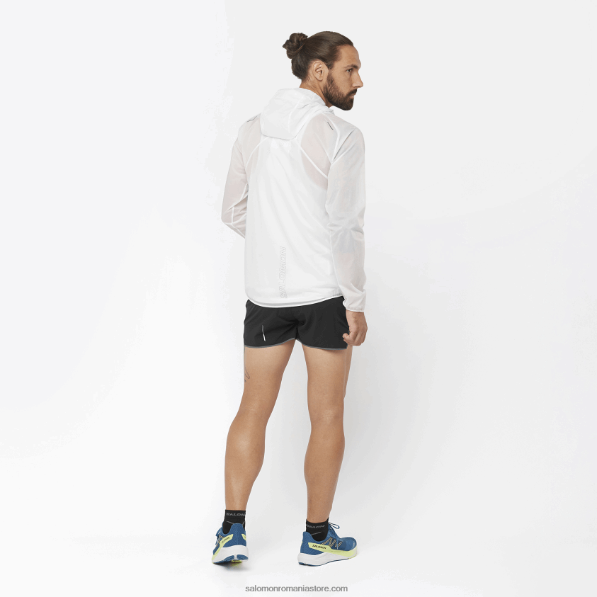Salomon negru adânc pantaloni scurți pentru bărbați - sense aero 3 6D8X2J288
