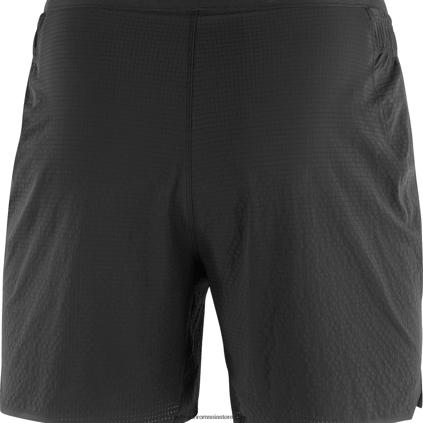 Salomon negru adânc pantaloni scurți pentru bărbați - sense aero 5 6D8X2J289