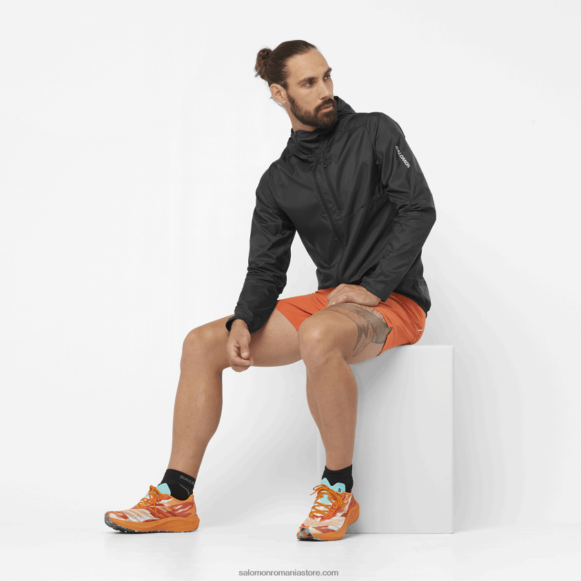 Salomon ocru ars pantaloni scurți pentru bărbați - cruce 5 6D8X2J271