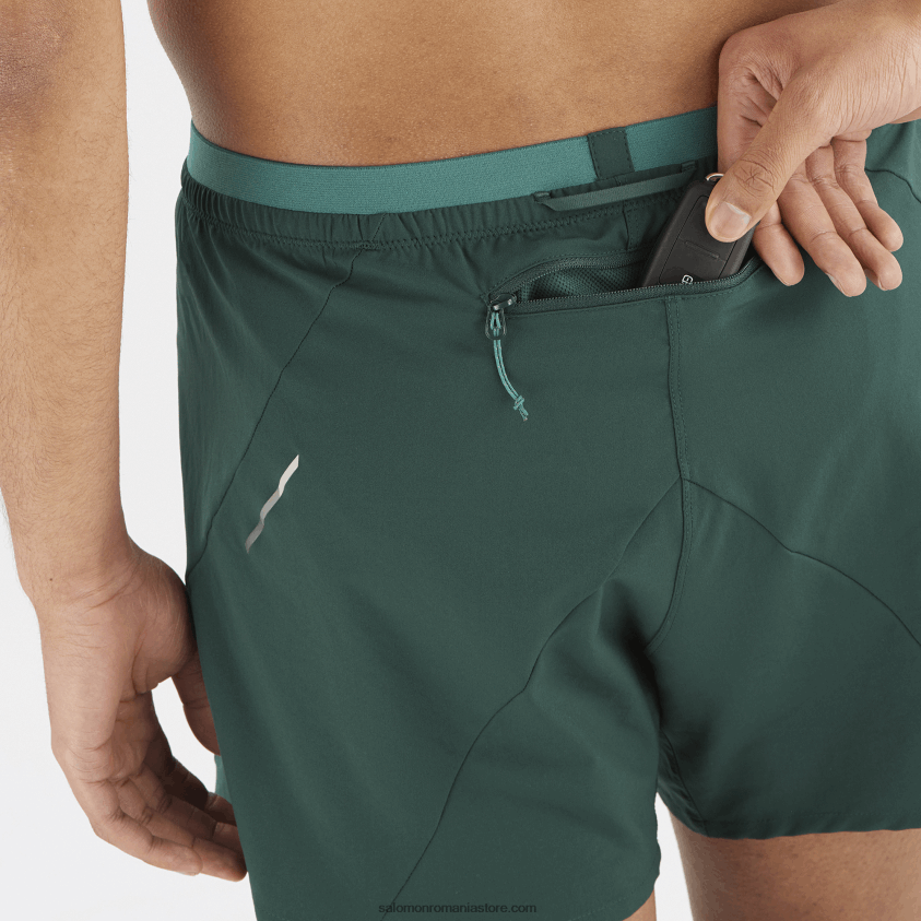 Salomon pin ponderosa pantaloni scurți pentru bărbați - cruce 5 6D8X2J274