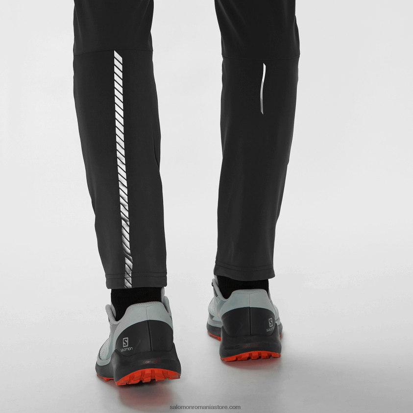 Salomon negru adânc colanti barbatesti - gore-tex infinium windstopper 6D8X2J255