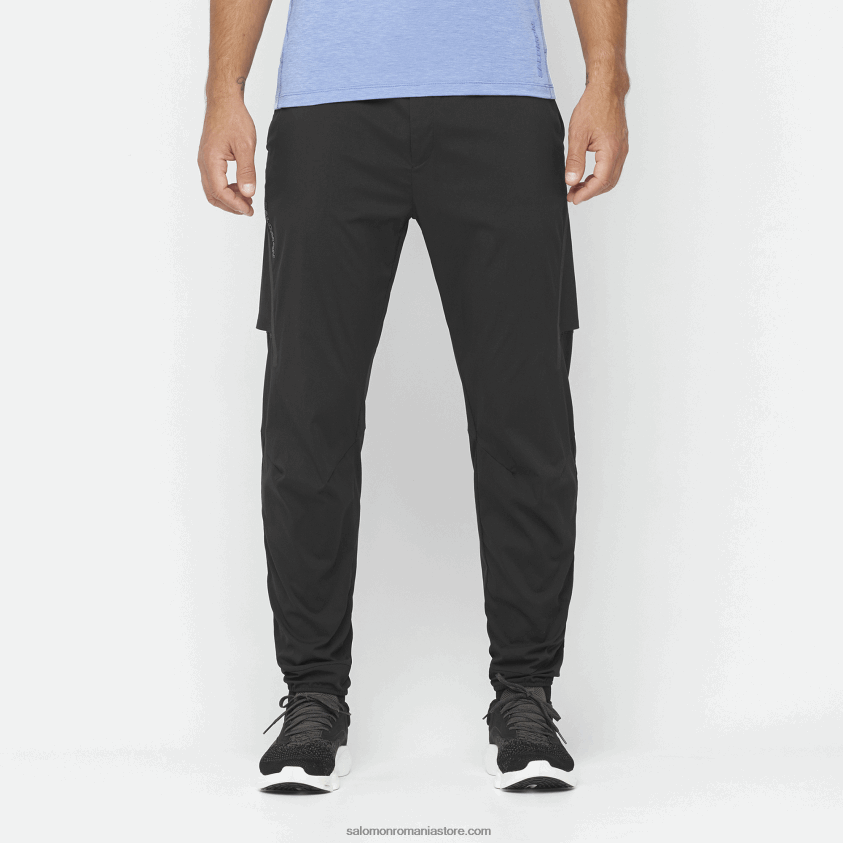 Salomon negru adânc pantaloni bărbați - runlife 6D8X2J248