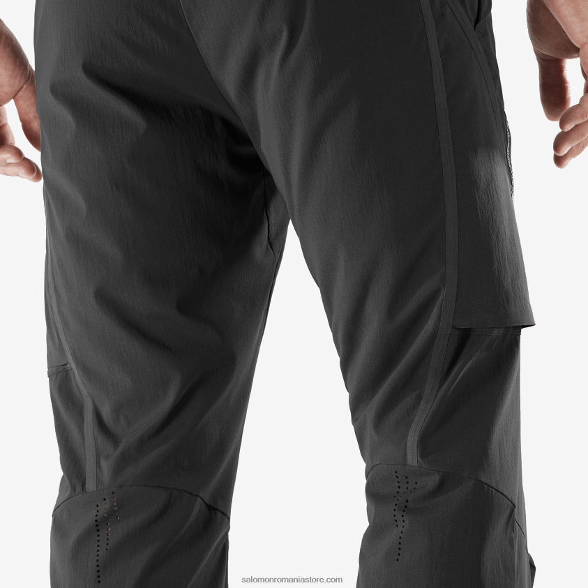 Salomon negru adânc pantaloni bărbați - runlife 6D8X2J248