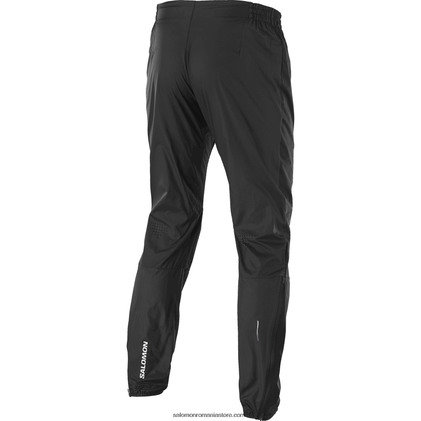 Salomon negru adânc pantaloni barbati - bonatti trail 6D8X2J251