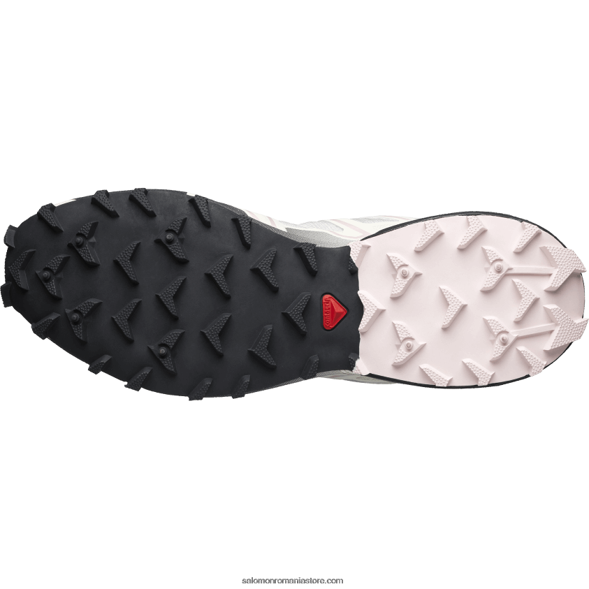 Salomon alb/abanos/roz leagăn pantofi sport pentru bărbați - speedcross 3 6D8X2J181