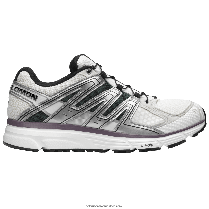 Salomon alb/ftw argintiu/negru pantofi sport pentru bărbați - x-mission 3 6D8X2J206