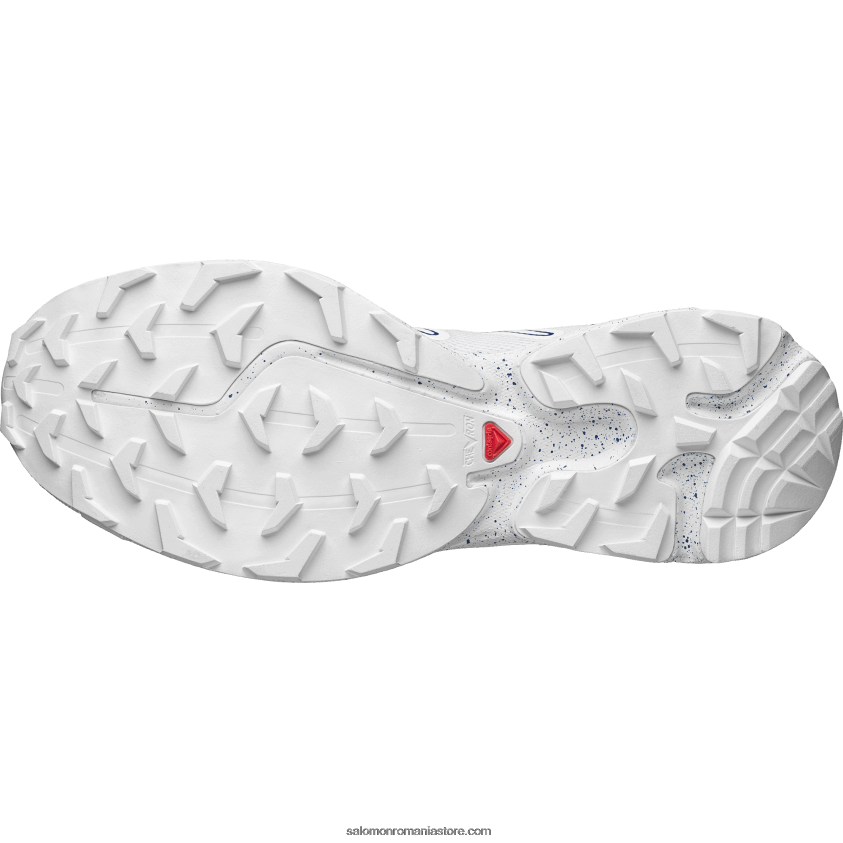 Salomon alb/rocă lunară/albastru clematis pantofi sport pentru bărbați - xt-rush 2 6D8X2J111