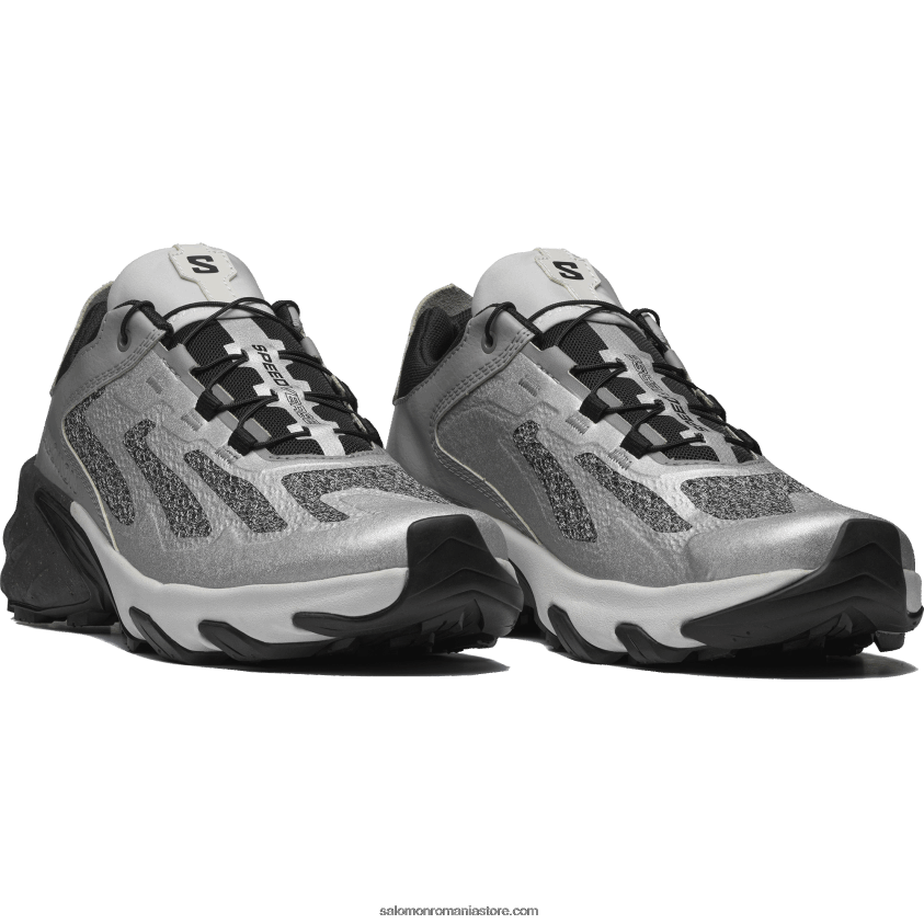 Salomon argintiu/gri de îngheț/rocă lunară pantofi sport pentru bărbați - speedverse prg 6D8X2J114