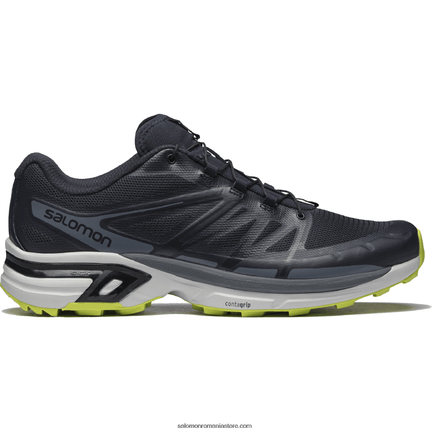 Salomon cer de noapte/rocă lunară/albastru china pantofi sport pentru bărbați - xt-wings 2 6D8X2J187