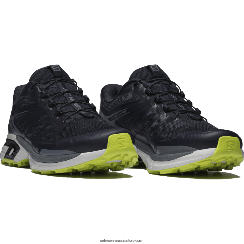Salomon cer de noapte/rocă lunară/albastru china pantofi sport pentru bărbați - xt-wings 2 6D8X2J187
