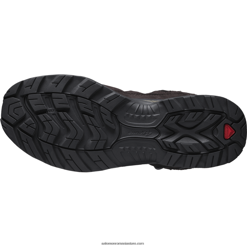 Salomon ciocolata prune/negru pantofi sport pentru bărbați - quest 3 4d gore-tex 6D8X2J213