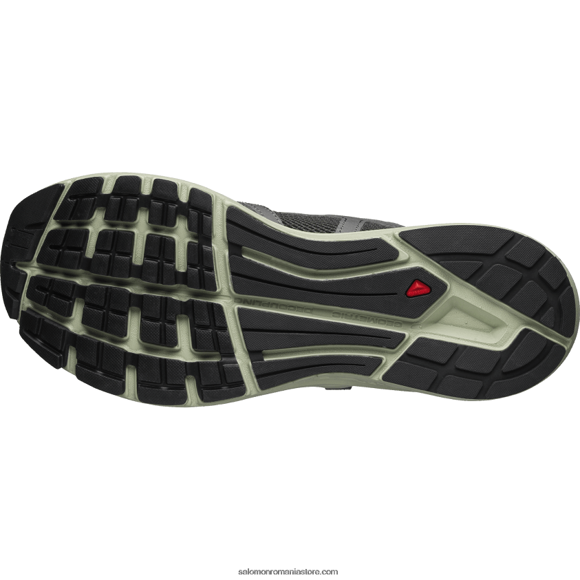 Salomon cositor/salvie de deșert/beluga pantofi sport pentru bărbați - piele techsonic 6D8X2J176