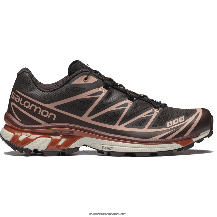 Salomon delicios/fondant de ciocolată/bej piersici pantofi sport pentru bărbați - xt-6 6D8X2J87
