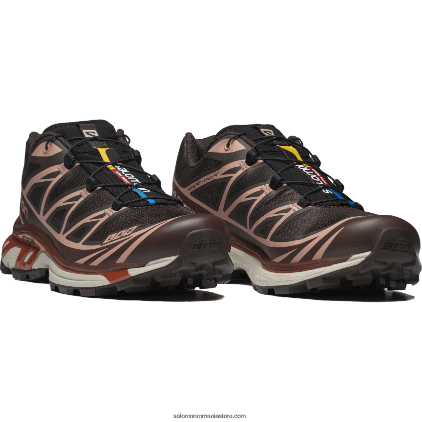 Salomon delicios/fondant de ciocolată/bej piersici pantofi sport pentru bărbați - xt-6 6D8X2J87